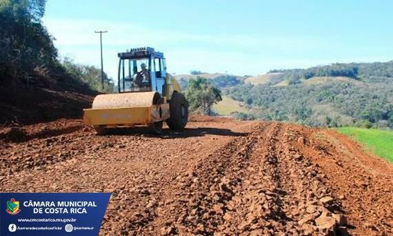 Imagem de compartilhamento para o artigo Vereadores solicitam melhorias urgentes na estrada do Morro Alto em Costa Rica da MS Todo dia